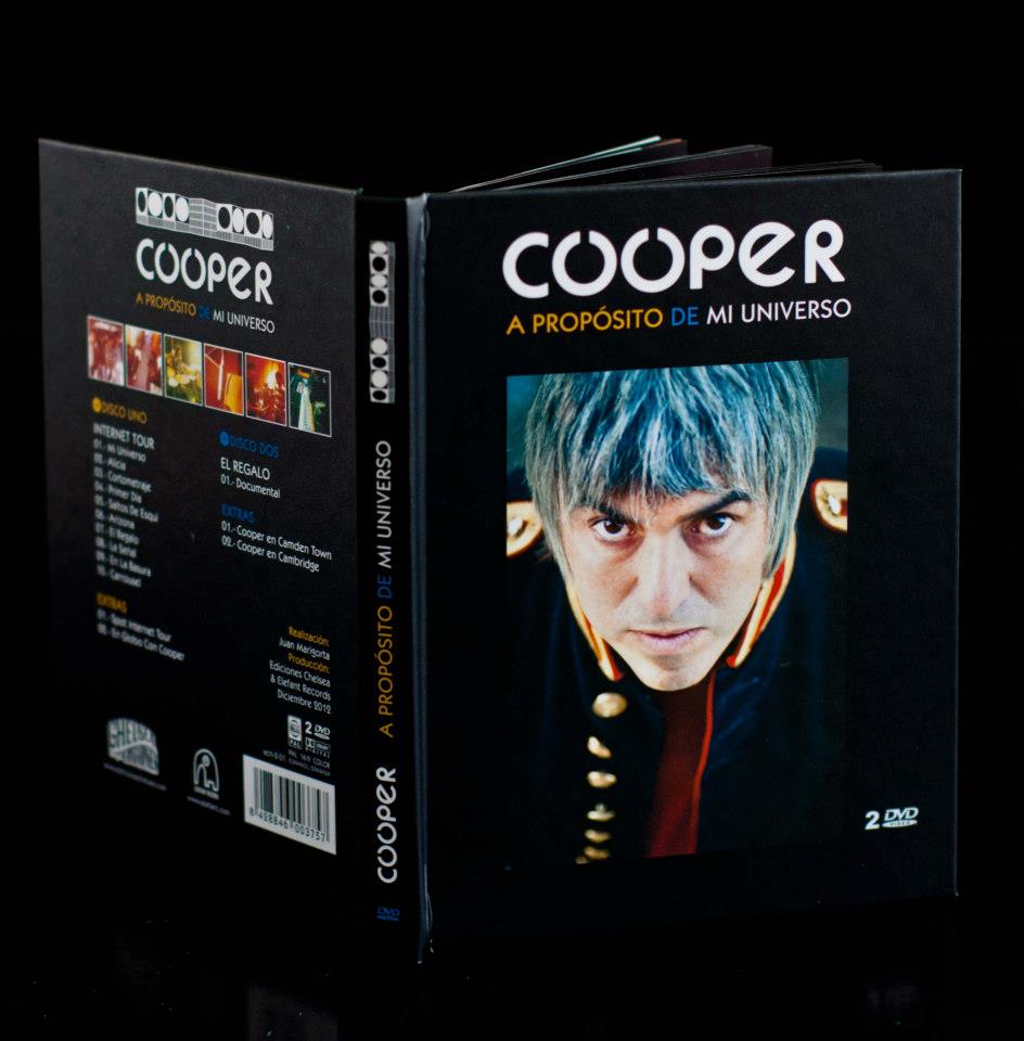 Imagen destacada de noticia: COOPER: Doble-DVD "A Propósito De Mi Universo"